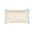 Elaine Smith Cascade Crema 20x20 outdoor pillow, ivory