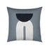 Elaine Smith Modern Balance Slate 20x20 outdoor pillow, gray