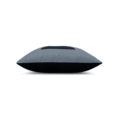 Elaine Smith Modern Balance Slate 20x20 outdoor pillow, gray - view 5