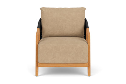 Lloyd Flanders Alpine Lounge Chair with Hayden Sand fabric