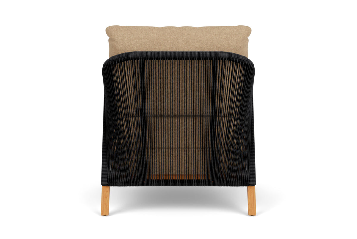 Lloyd Flanders Alpine Lounge Chair with Hayden Sand fabric, view 7