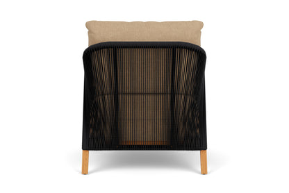 Lloyd Flanders Alpine Lounge Chair with Hayden Sand fabric, view 7