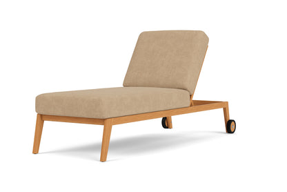 Lloyd Flanders Alpine Pool Chaise with Hayden Sand fabric, view 10
