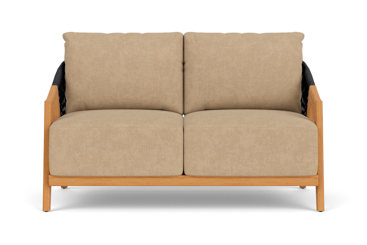 Lloyd Flanders Alpine Loveseat with Hayden Sand fabric