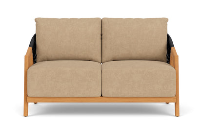 Lloyd Flanders Alpine Loveseat with Hayden Sand fabric