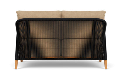 Lloyd Flanders Alpine Loveseat with Hayden Sand fabric, view 7