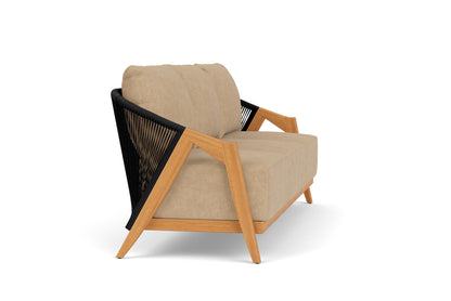 Lloyd Flanders Alpine Sofa with Hayden Sand fabric, view 4