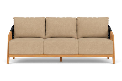 Lloyd Flanders Alpine Sofa with Hayden Sand fabric