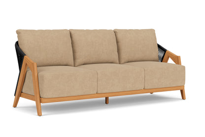 Lloyd Flanders Alpine Sofa with Hayden Sand fabric, view 2