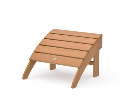 POLYWOOD South Beach Adirondack Ottoman in Natural