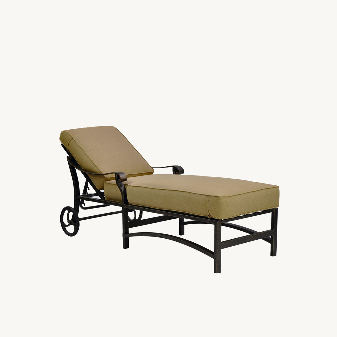Castelle Madrid Adjustable Cushioned Chaise Lounge