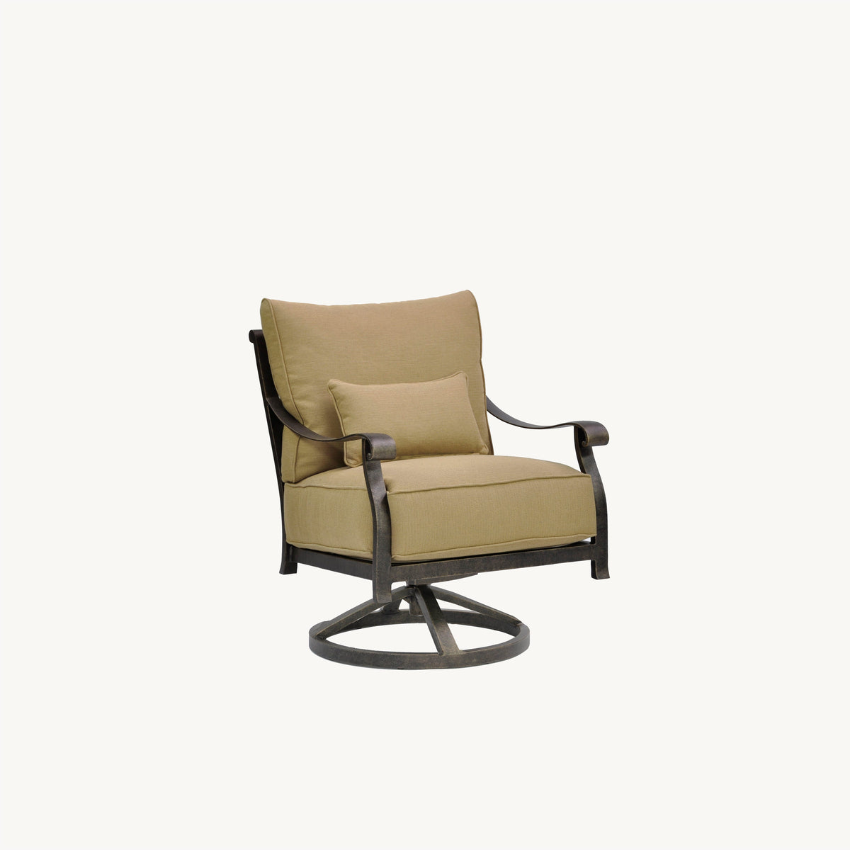 Castelle Madrid Cushioned Lounge Swivel Rocker