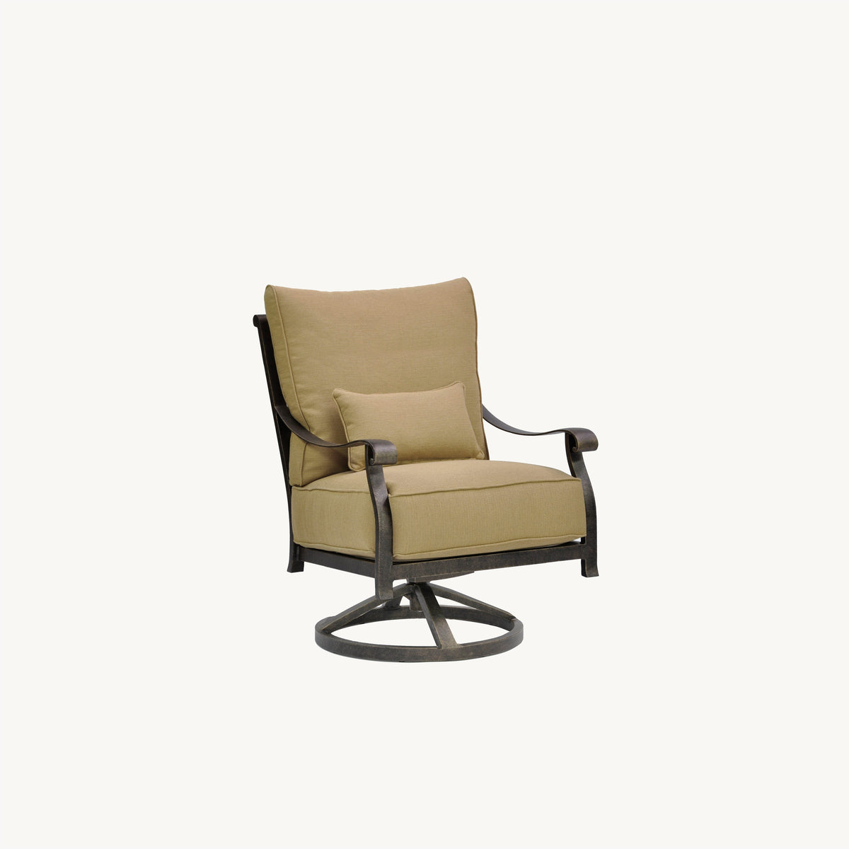 Castelle Madrid High Back Lounge Swivel Rocker