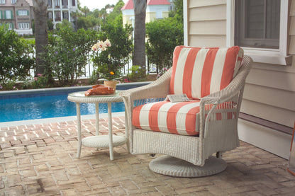 Lloyd Flanders Nantucket Swivel Glider Lounge Chair, lifestyle photo 1