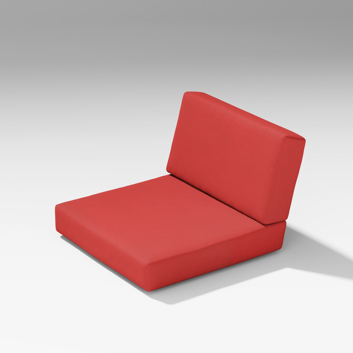 POLYWOOD PW Designer Series Latitude Modular Seat/Back Cushions in Crimson Linen