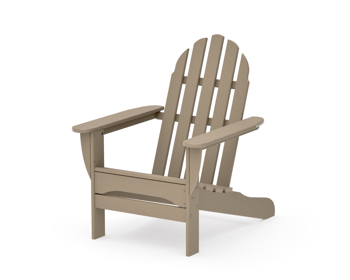 POLYWOOD Classic Adirondack Chair in Vintage Sahara