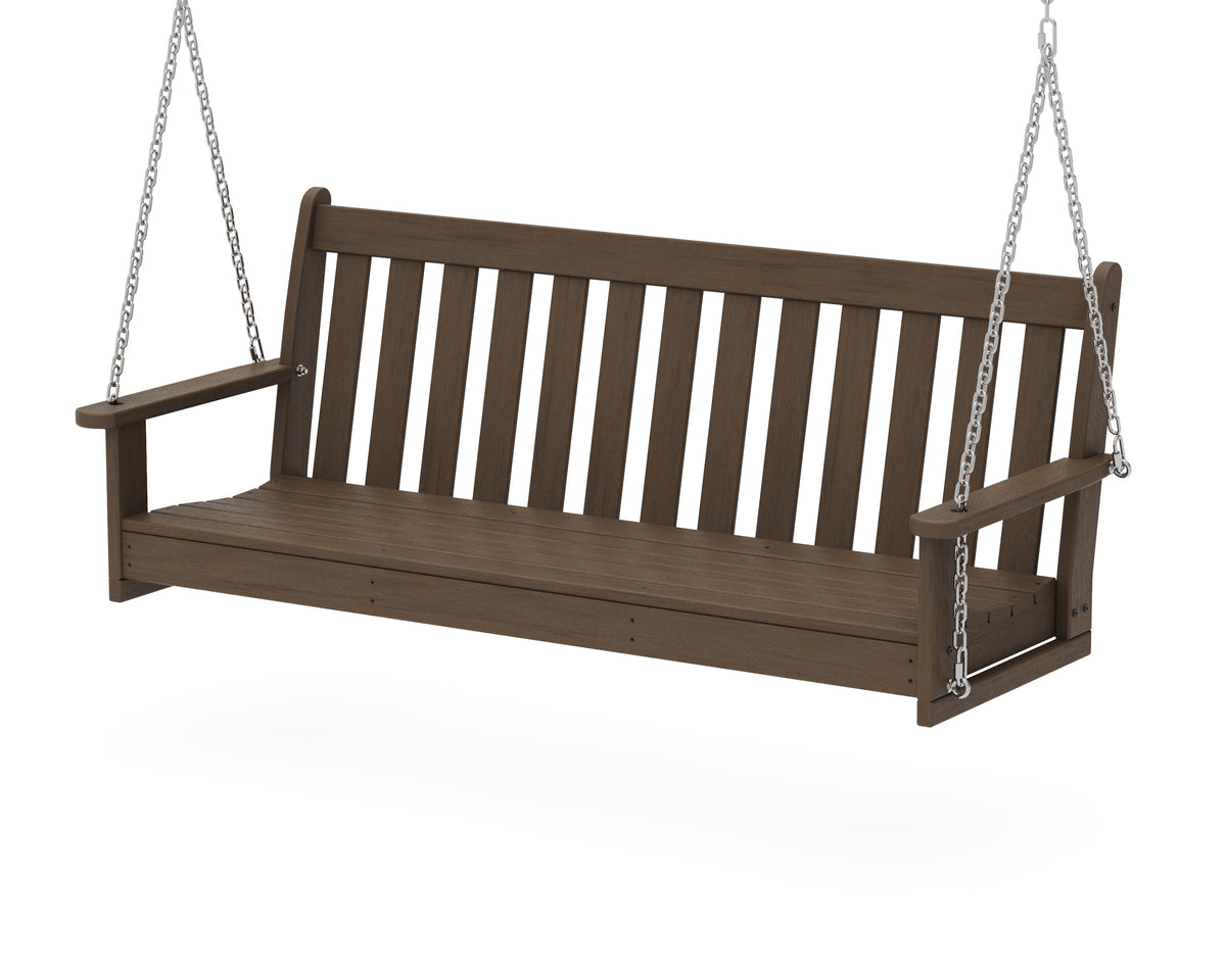 POLYWOOD Vineyard 60" Porch Swing in Kona