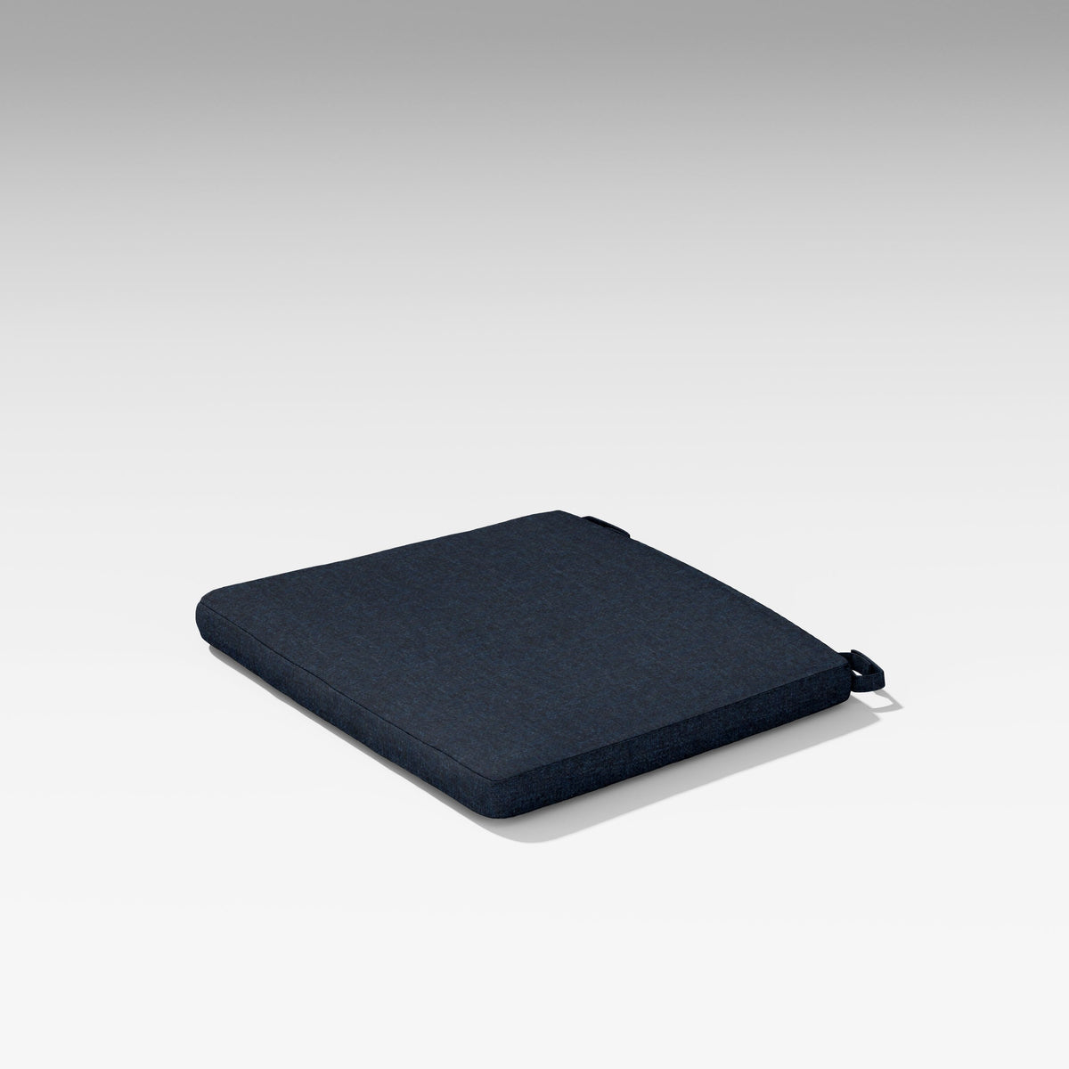 POLYWOOD Latitude Dining Chair Quick-Dry Seat Pad in Marine Indigo