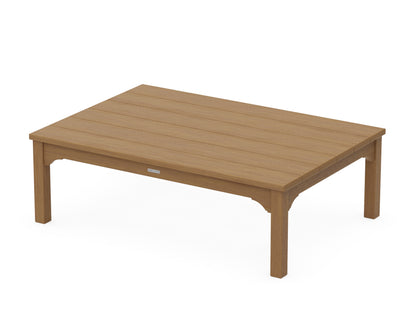 POLYWOOD Chinoiserie Coffee Table in Natural