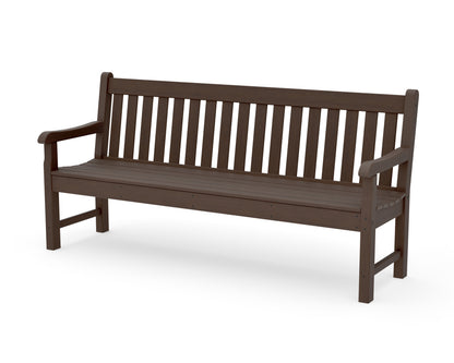 POLYWOOD Rockford 72" Bench in Kona