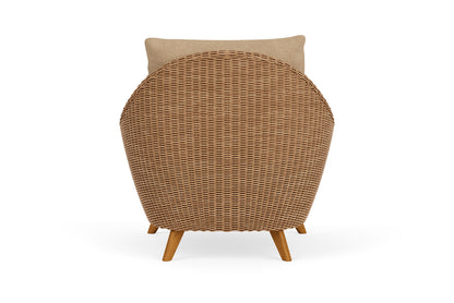 Lloyd Flanders Tobago Lounge Chair with Hayden Sand fabric, view 7