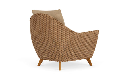 Lloyd Flanders Tobago Lounge Chair with Hayden Sand fabric, view 6
