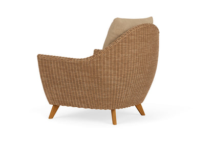 Lloyd Flanders Tobago Lounge Chair with Hayden Sand fabric, view 8