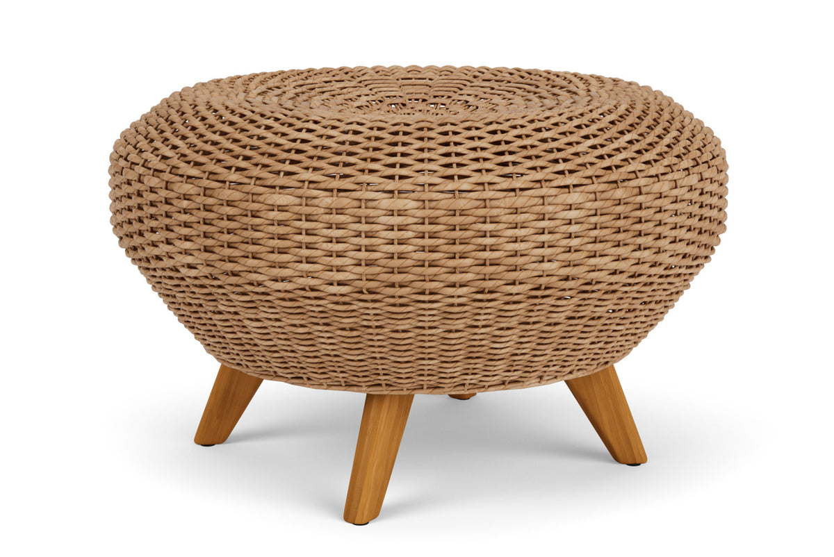 Lloyd Flanders Tobago Ottoman, view 2