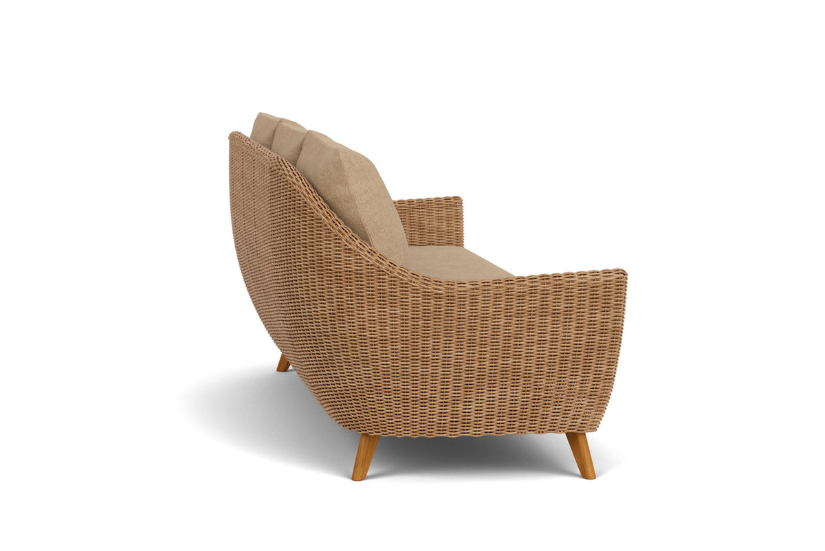 Lloyd Flanders Tobago Sofa with Hayden Sand fabric, view 5