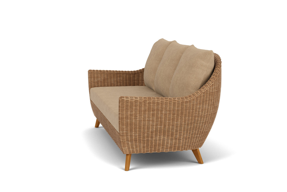 Lloyd Flanders Tobago Sofa with Hayden Sand fabric, view 9