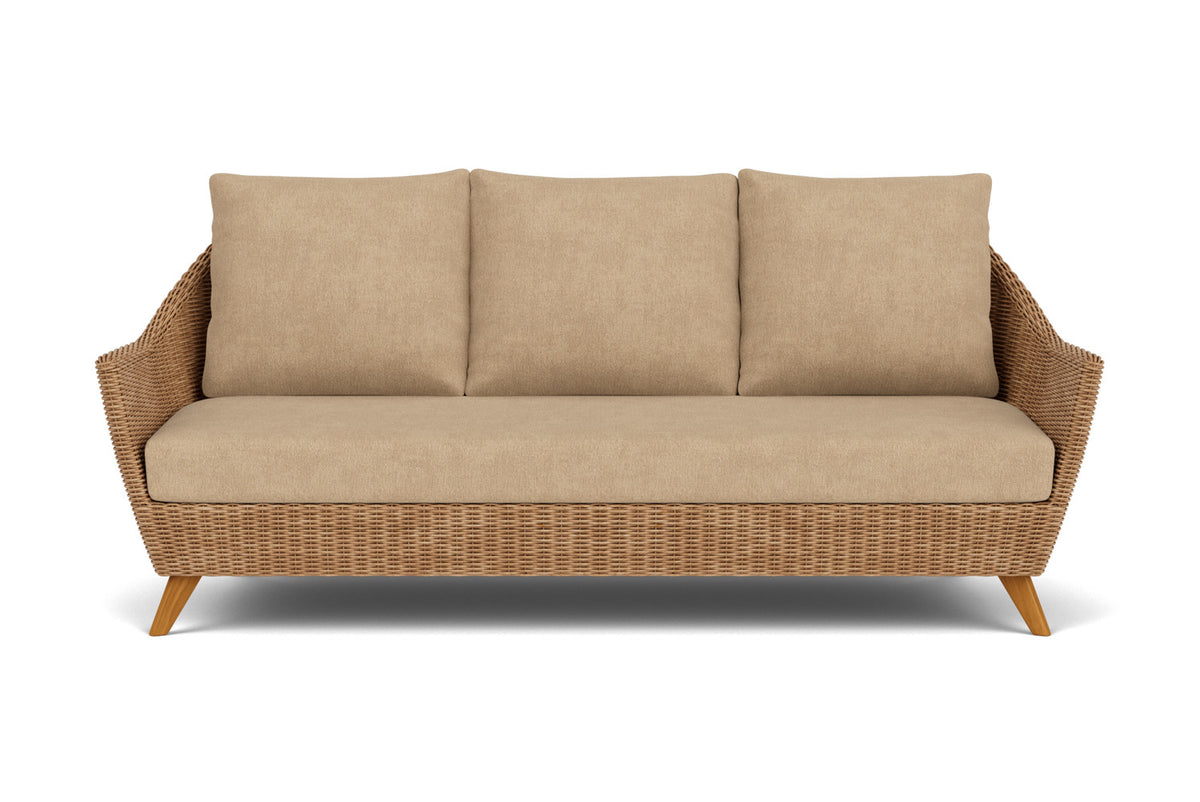 Lloyd Flanders Tobago Sofa with Hayden Sand fabric