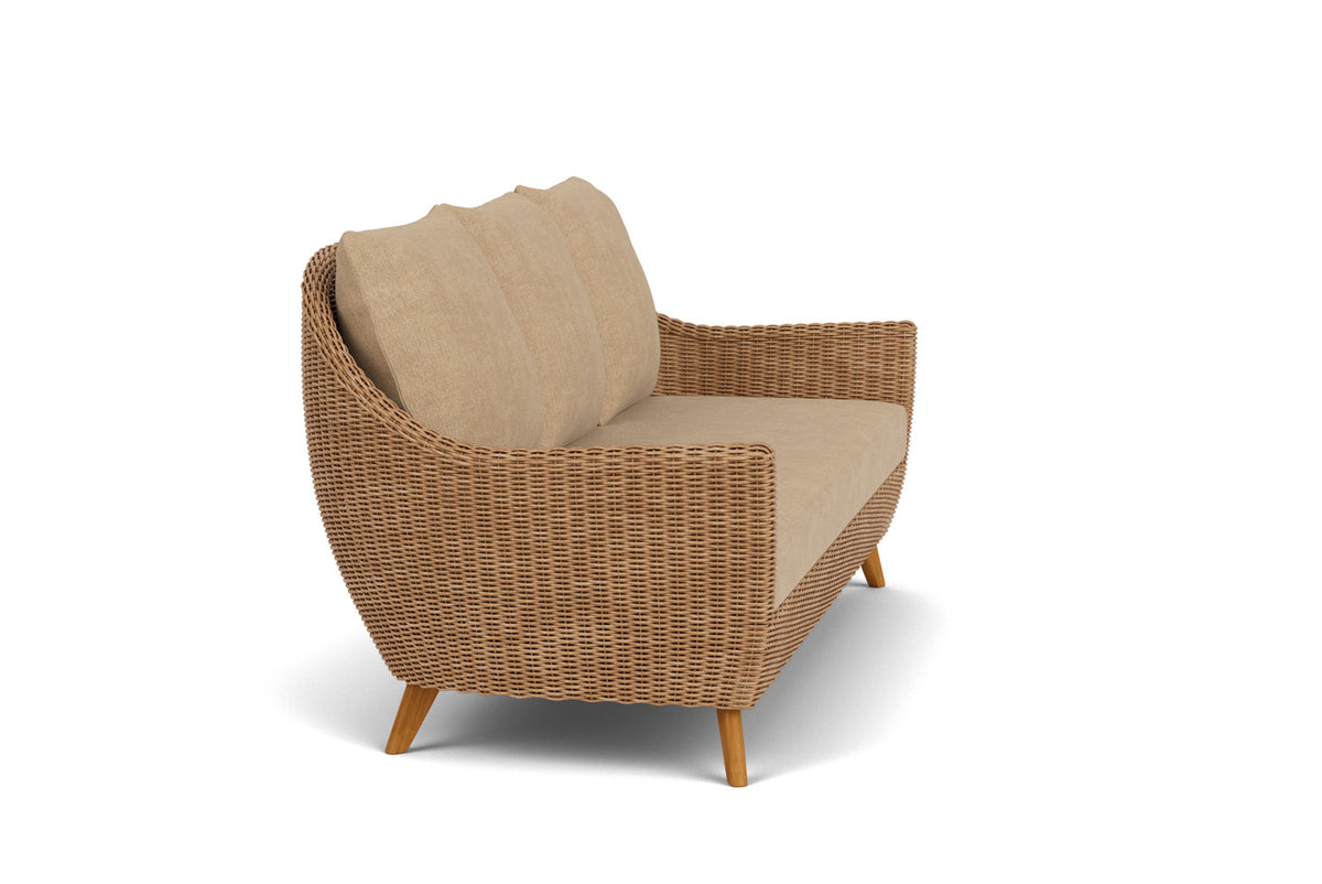 Lloyd Flanders Tobago Sofa with Hayden Sand fabric, view 4