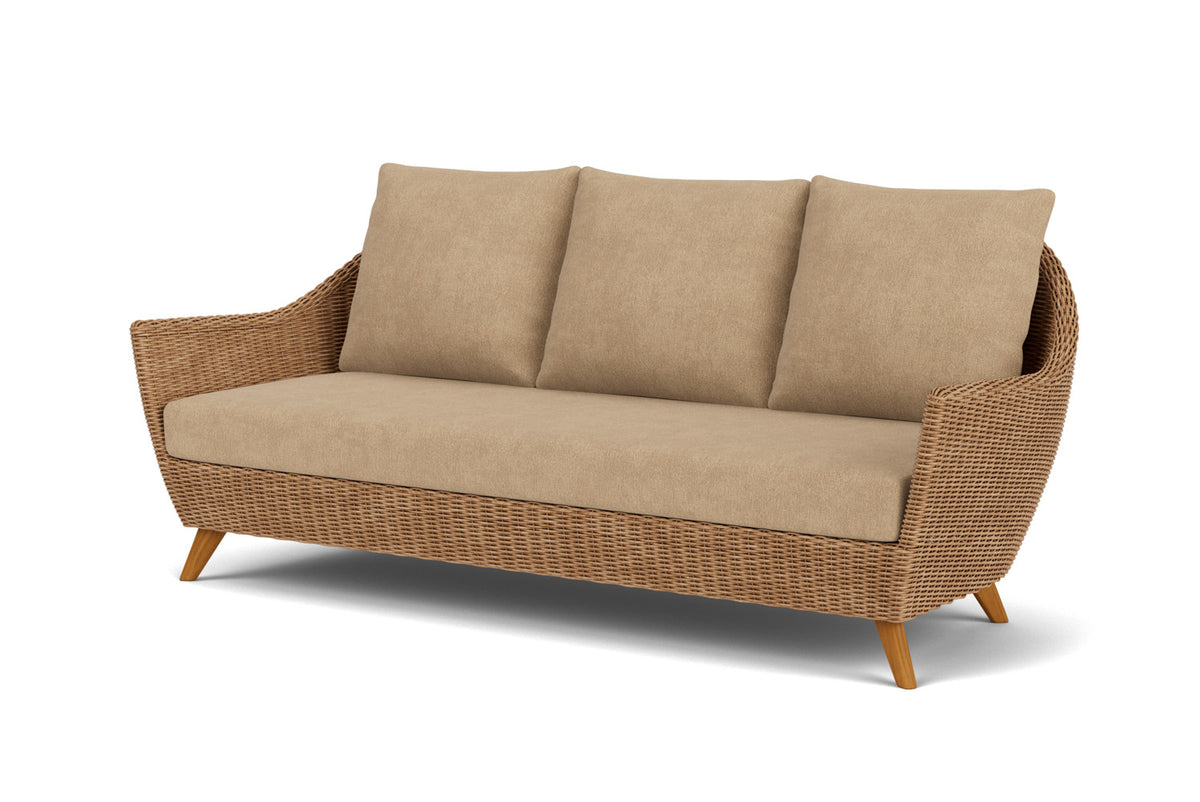 Lloyd Flanders Tobago Sofa with Hayden Sand fabric, view 10