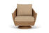 Lloyd Flanders Tobago Swivel Rocker Lounge Chair with Hayden Sand fabric