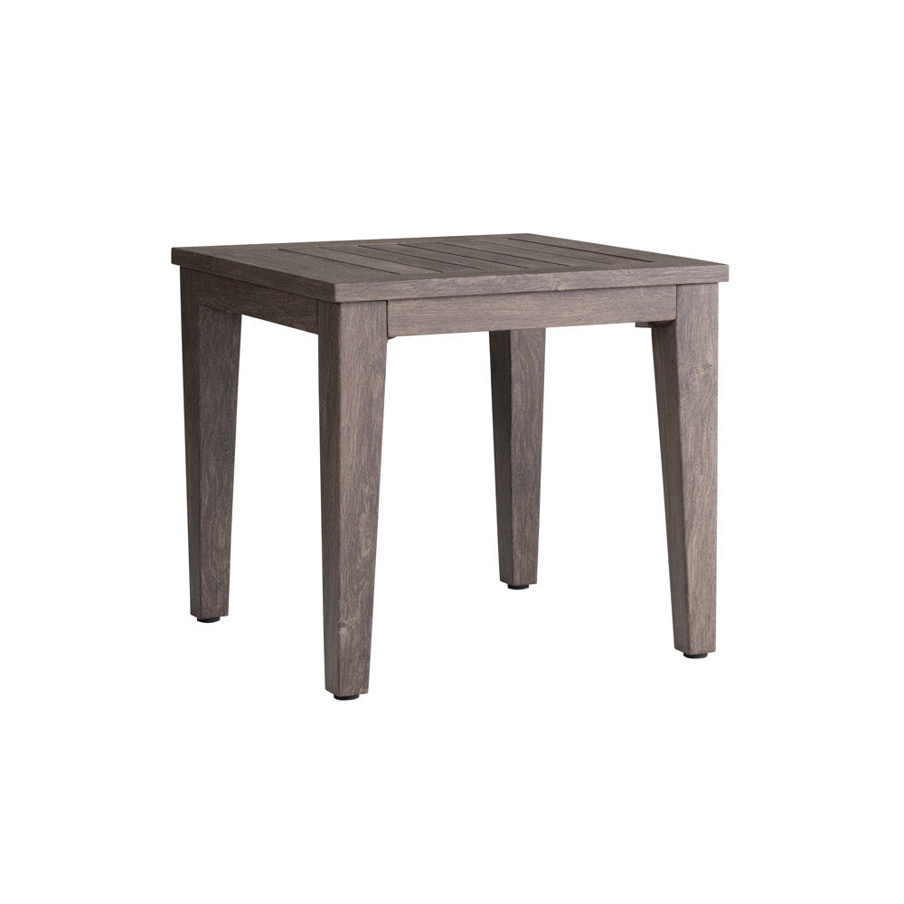 Lloyd Flanders Frontier 24" Square End Table, lifestyle photo 1