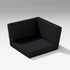 POLYWOOD PW Designer Series Latitude Corner Seat Cushion in Midnight Linen