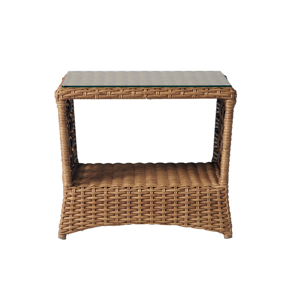 Lloyd Flanders Magnolia 25" Rectangular End Table, lifestyle photo 2