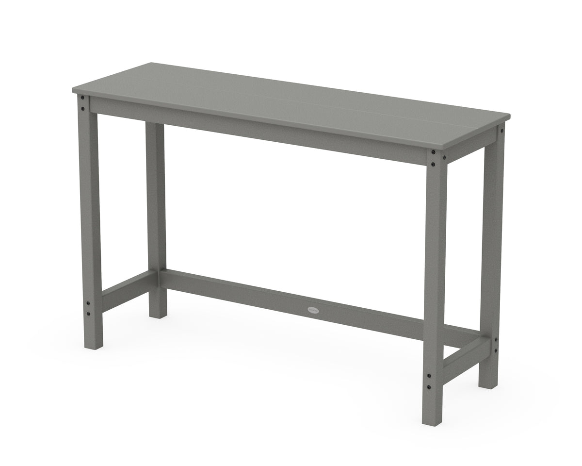 POLYWOOD Studio Balcony Counter Table in Slate Grey