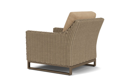 Lloyd Flanders Milan Lounge Chair with Hayden Sand fabric, view 8