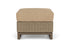 Lloyd Flanders Milan Ottoman with Hayden Sand fabric
