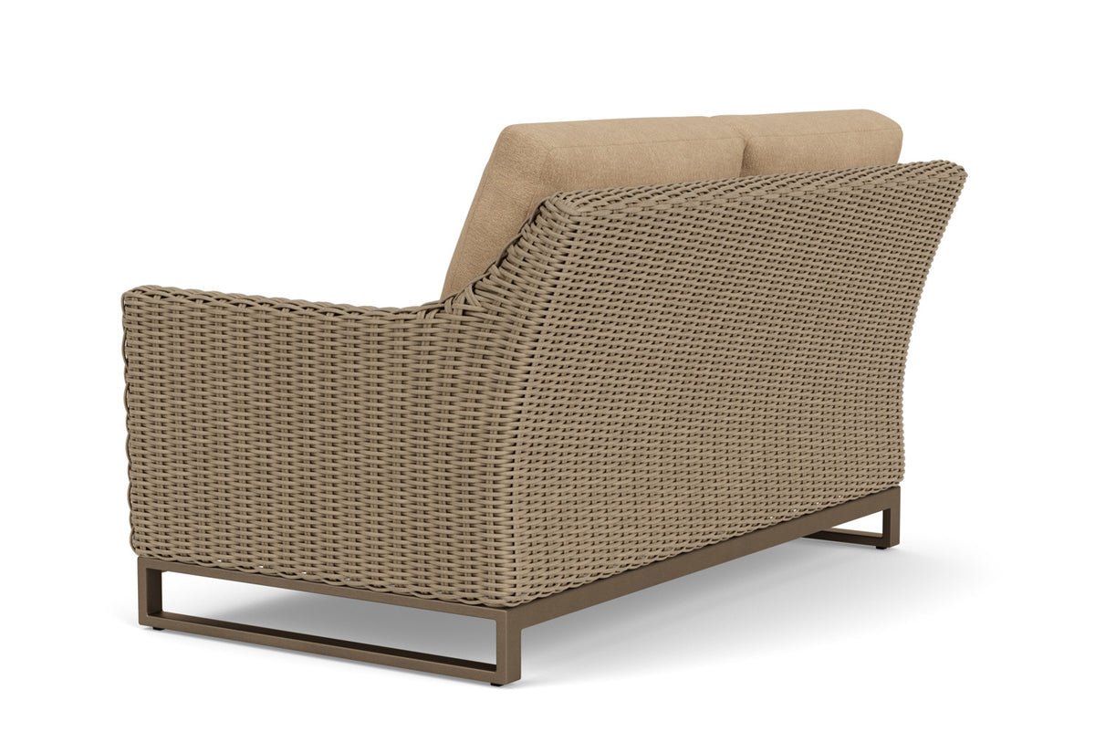 Lloyd Flanders Milan Loveseat with Hayden Sand fabric, view 8