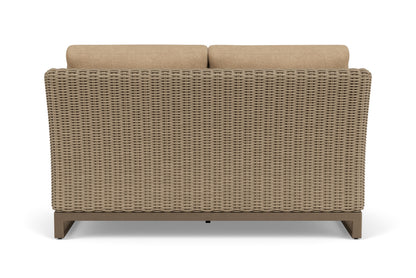 Lloyd Flanders Milan Loveseat with Hayden Sand fabric, view 7