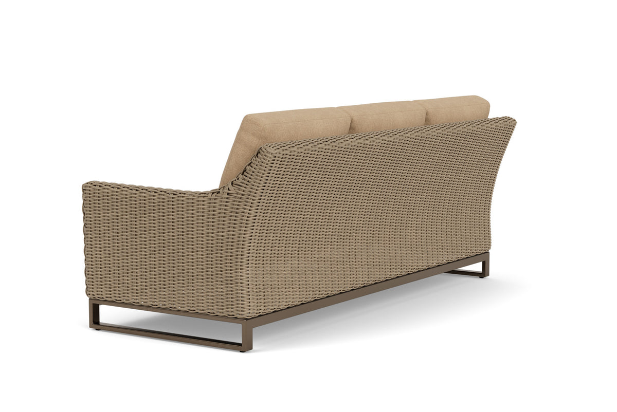 Lloyd Flanders Milan Sofa with Hayden Sand fabric, view 8