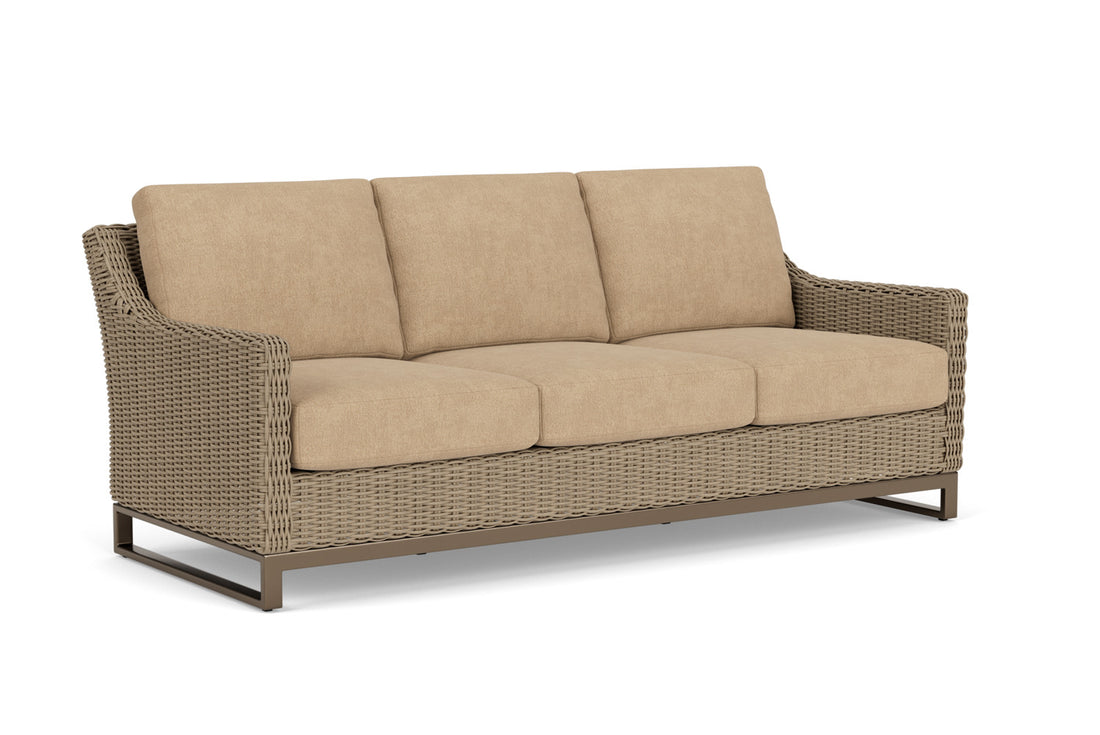 Lloyd Flanders Milan Living Room Set with Hayden Sand fabric, view 2