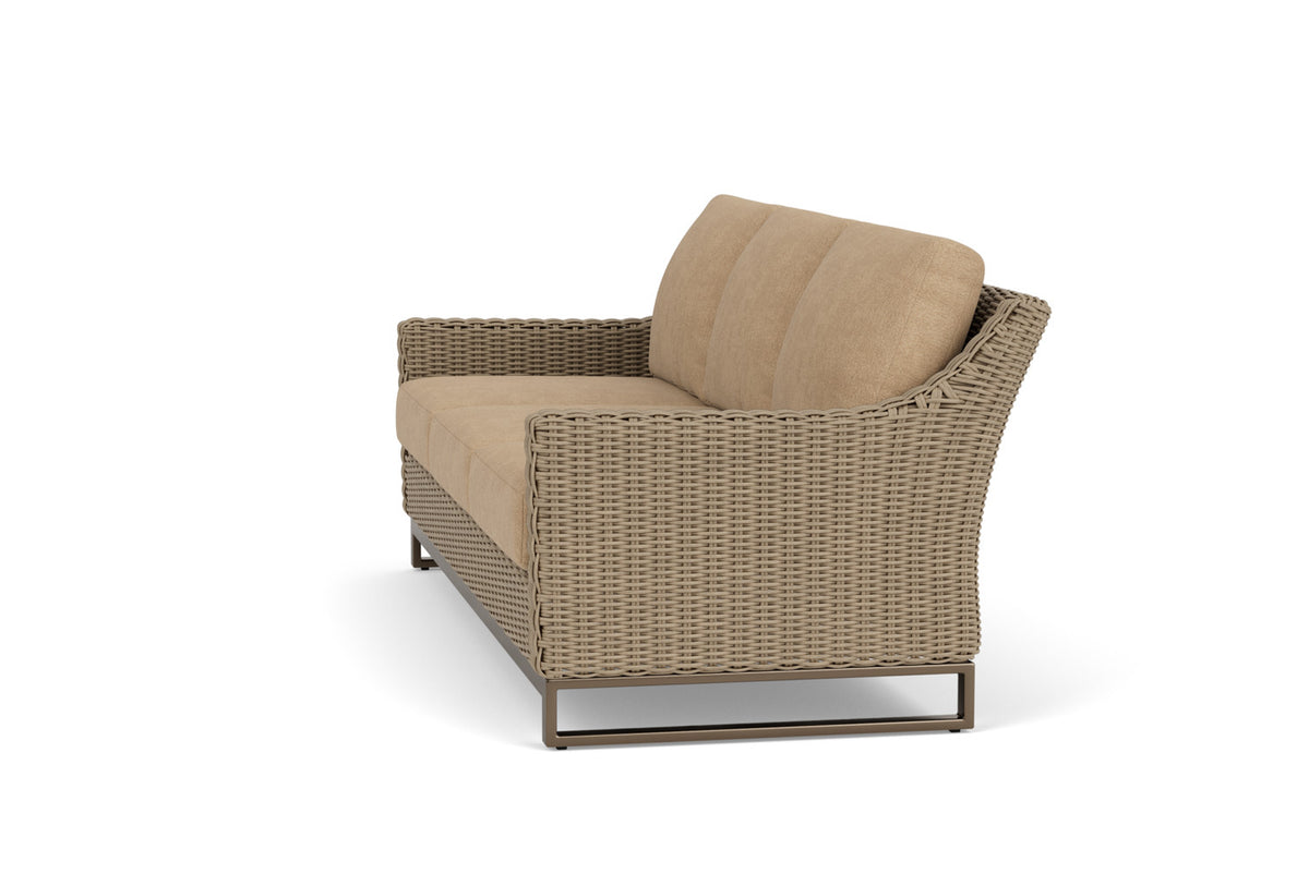 Lloyd Flanders Milan Living Room Set with Hayden Sand fabric, view 9