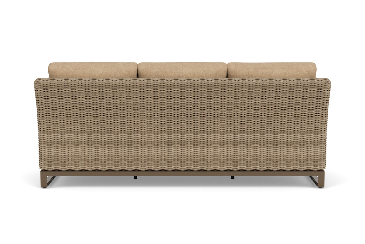 Lloyd Flanders Milan Sofa with Hayden Sand fabric, view 7