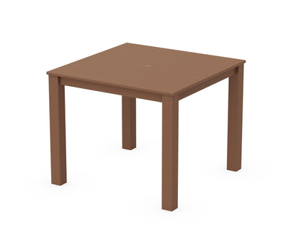 POLYWOOD Parsons 38" X 38" Dining Table in Teak