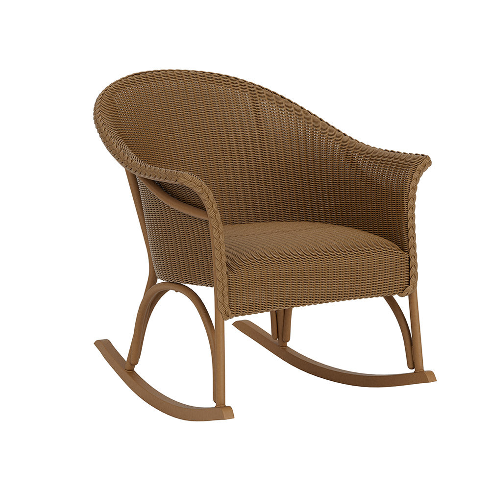 Lloyd Flanders All Seasons Lounge Rocker with Padded Seat, lifestyle photo 1