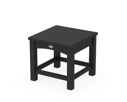 POLYWOOD Club 18" End Table in Black