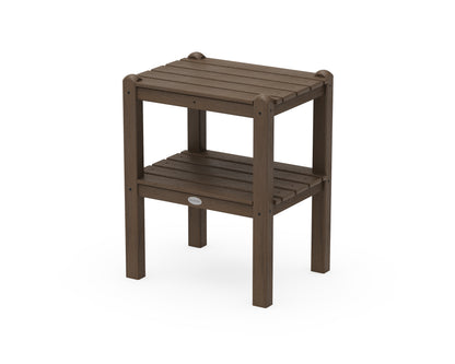 POLYWOOD Two Shelf Side Table in Kona